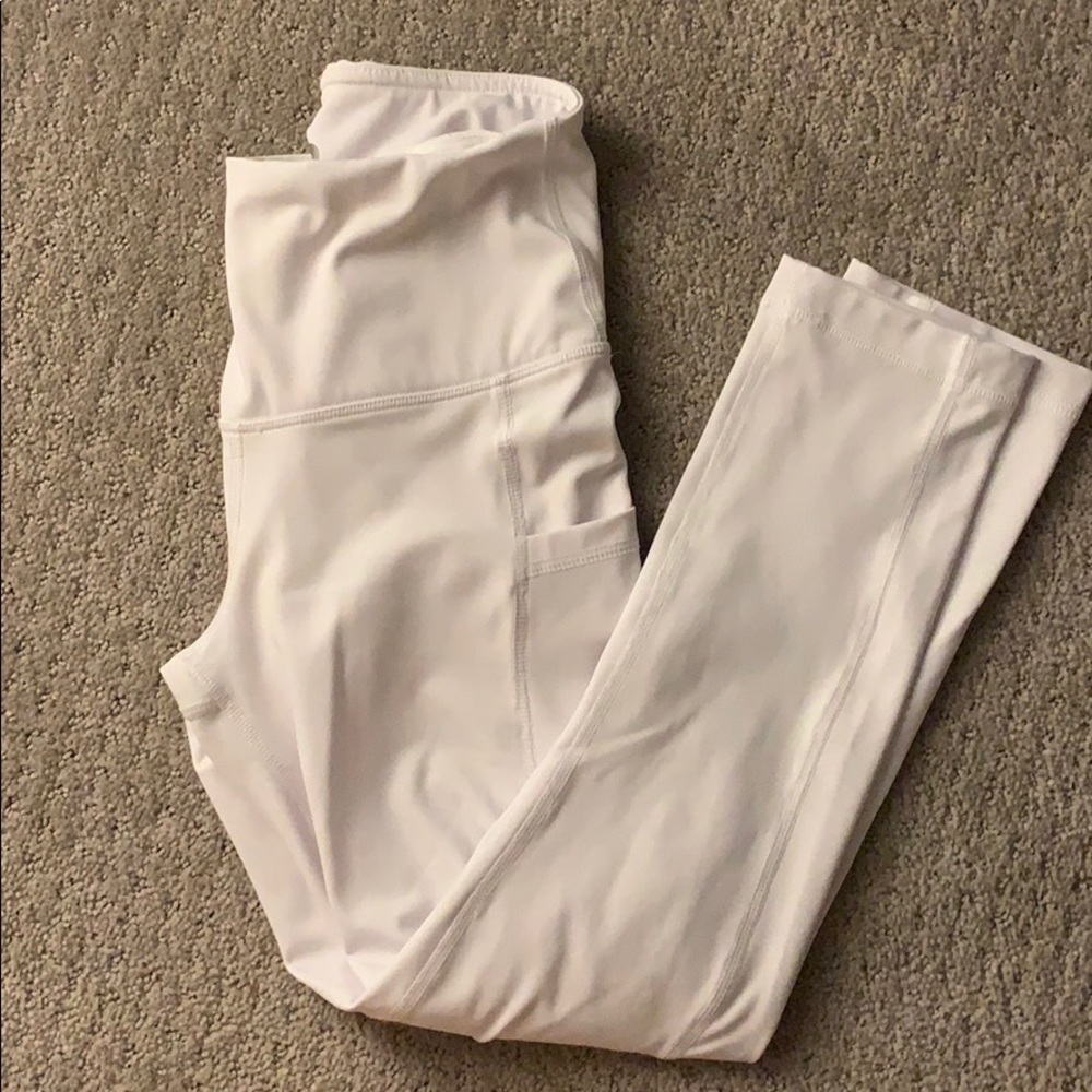 White running leggings